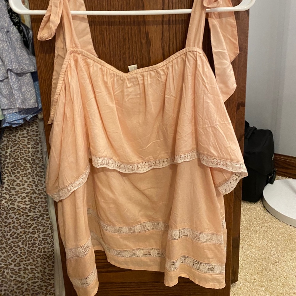 American Eagle Tied Tank